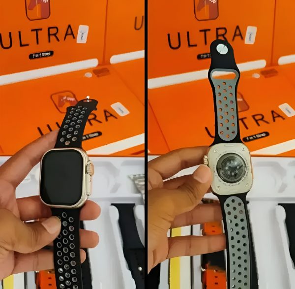 smart watch ultra 7 in 1 with multipul features (random color)