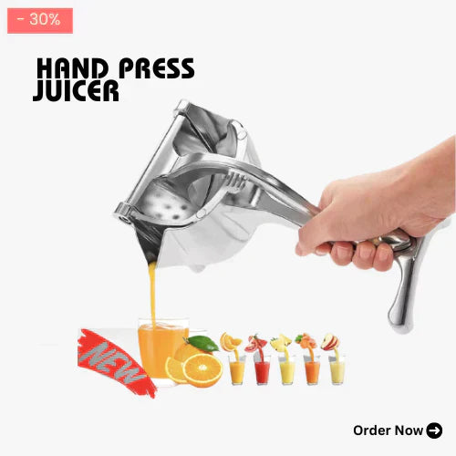 Hand Press Manual Fruit Juicer